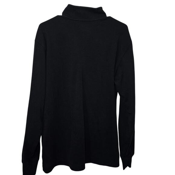 Carhartt Relaxed Fit Thermal Pullover 1/4 Zip Black Long Sleeve Great Condition - Picture 2 of 5